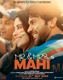 Mr & Mrs Mahi (2024) Hindi Full Movie
